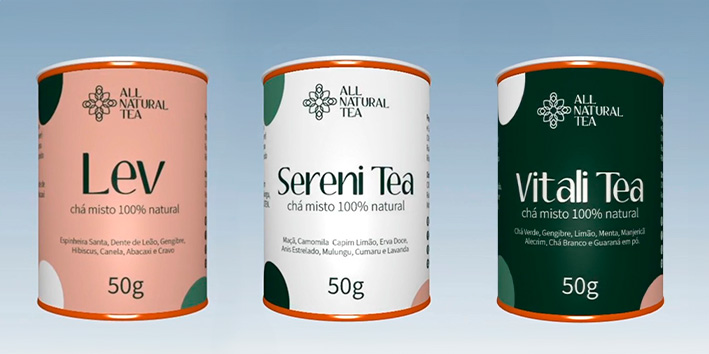 All Natural Tea chas todos